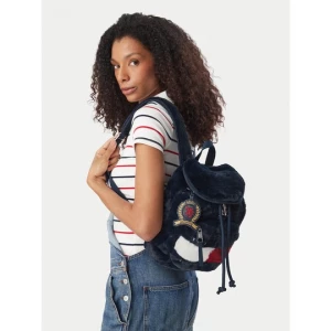 Obrázek produktu Batoh Tommy Jeans Tjw Archive Fur Backpack AW0AW19078 Tmavomodrá