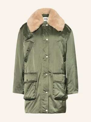 Obrázek produktu Baum Und Pferdgarten Parka Daimi Z Kombinace Materiálů A S Odnímatelným Límcem khaki / velbloudí