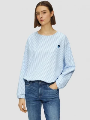 Obrázek produktu Bavlněná oversize halenka s vyšitými srdíčky s.Oliver