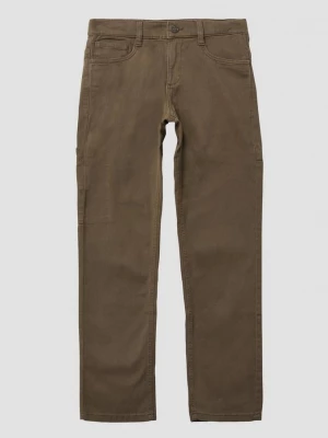 Obrázek produktu Bavlněné kalhoty Pete / Regular Fit / Mid Rise / Straight Leg s.Oliver hnědá