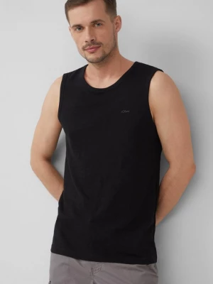 Obrázek produktu Bavlněné tílko se strukturou z plamenné příze s.Oliver černá