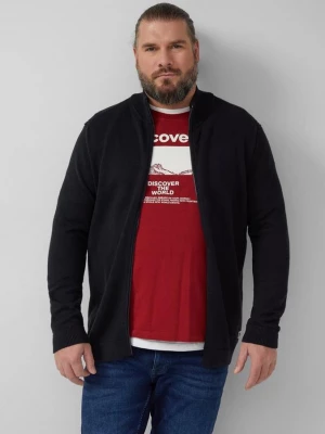 Obrázek produktu Bavlněný svetr se stojáčkem a nášivkou s logem s.Oliver černá