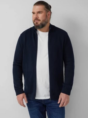 Obrázek produktu Bavlněný svetr se stojáčkem a nášivkou s logem s.Oliver modrá