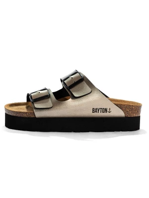 Obrázek produktu Bayton Pantofle 'EDITH' zelená / černá