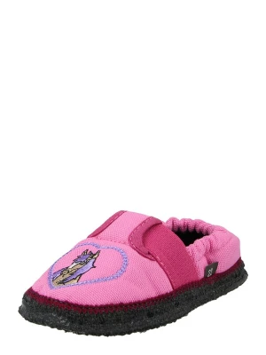 Obrázek produktu BECK Pantofle 'Pferdchen' cappuccino / světle fialová / pink / magenta