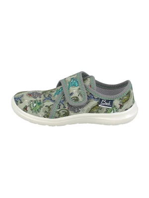Obrázek produktu BECK Pantofle 'Saurier' indigo / šedá / zelená / khaki