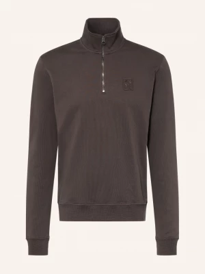 Obrázek produktu Belstaff Mikina S Límcem Troyer Curator tmavě šedá