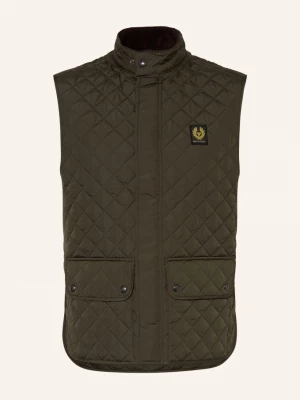 Obrázek produktu Belstaff Prošívaná Vesta Icon olivová / černá
