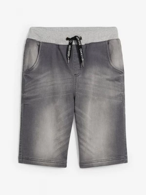 Obrázek produktu Bermudy jeansowo-dresowe BonPrix szary