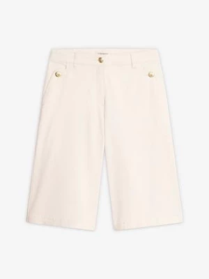 Obrázek produktu Bermudy Wide Leg z elastického keprového materiálu BonPrix