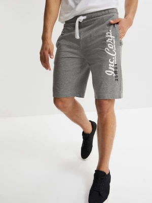 Obrázek produktu Bermudy z dżerseju, regular fit BonPrix szary