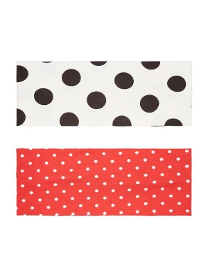 Obrázek produktu Bershka Čelenka červená / černá / bílá