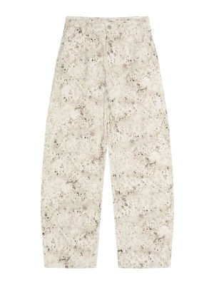 Obrázek produktu Bershka Džíny krémová / barvy bláta / barva bílé vlny