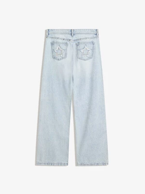 Obrázek produktu Bershka Džíny modrá džínovina