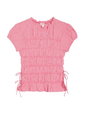 Obrázek produktu Bershka Halenka červená třešeň / bílá
