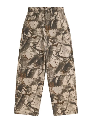 Obrázek produktu Bershka Kalhoty béžová / světle hnědá / olivová