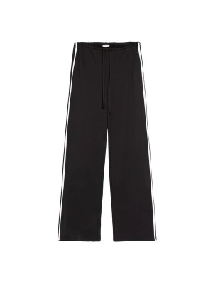 Obrázek produktu Bershka Kalhoty černá / bílá