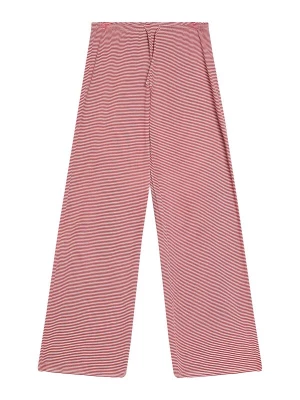 Obrázek produktu Bershka Kalhoty červená / bílá