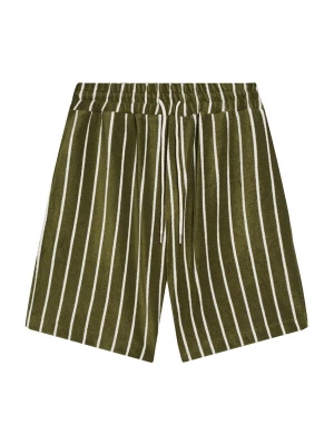 Obrázek produktu Bershka Kalhoty olivová / offwhite