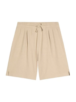Obrázek produktu Bershka Kalhoty se sklady v pase cappuccino