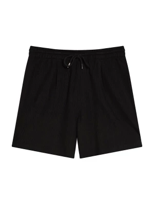 Obrázek produktu Bershka Kalhoty se sklady v pase černá
