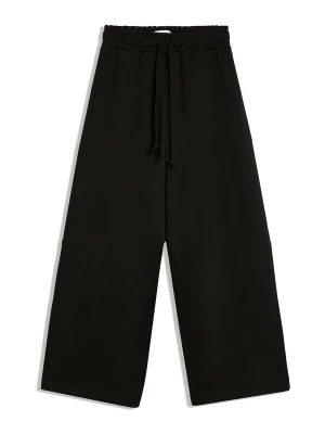 Obrázek produktu Bershka Kalhoty se sklady v pase černá
