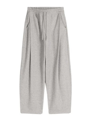 Obrázek produktu Bershka Kalhoty se sklady v pase šedá