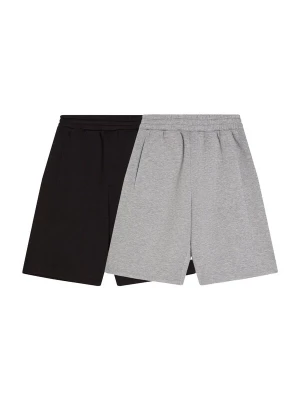 Obrázek produktu Bershka Kalhoty šedý melír / černá