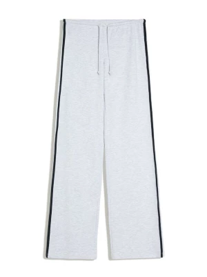 Obrázek produktu Bershka Kalhoty šedý melír / černá
