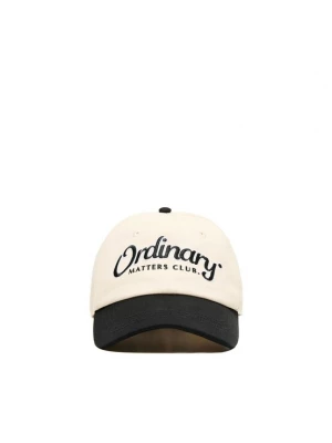 Obrázek produktu Bershka Kšiltovka 'ORDINARY' černá / bílá / offwhite