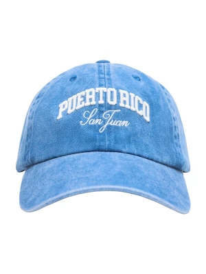 Obrázek produktu Bershka Kšiltovka 'PUERTO RICO' modrá / bílá