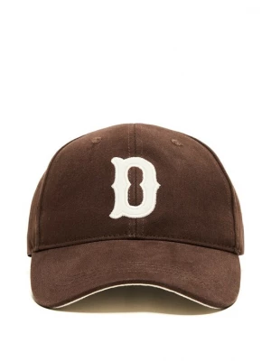 Obrázek produktu Bershka Kšiltovka 'VARSITY' čokoládová / bílá