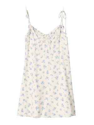 Obrázek produktu Bershka Letní šaty královská modrá / zelená / offwhite