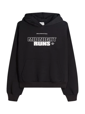 Obrázek produktu Bershka Mikina černá / bílá