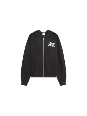 Obrázek produktu Bershka Mikina černá / bílá