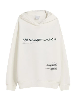 Obrázek produktu Bershka Mikina černá / offwhite
