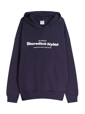 Obrázek produktu Bershka Mikina námořnická modř / bílá