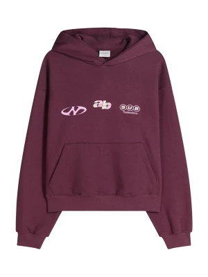 Obrázek produktu Bershka Mikina pastelově zelená / růžová / burgundská červeň