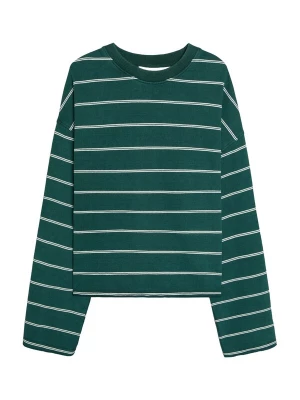 Obrázek produktu Bershka Mikina smaragdová / bílá