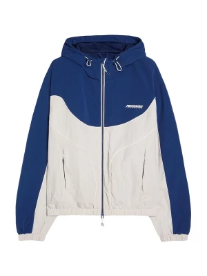 Obrázek produktu Bershka Přechodná bunda modrá / bílá
