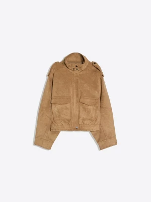 Obrázek produktu Bershka Přechodná bunda světle hnědá