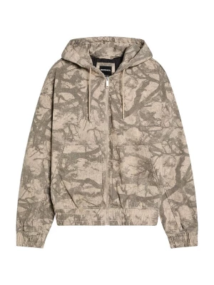Obrázek produktu Bershka Přechodná bunda světle hnědá / hnědý melír