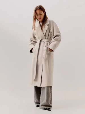 Obrázek produktu Bershka Přechodný kabát béžová
