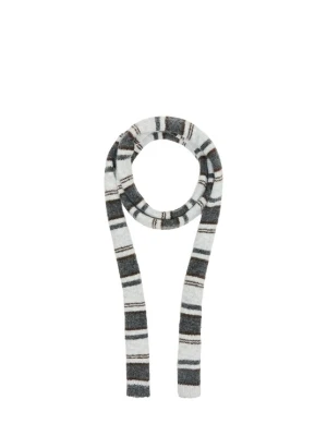 Obrázek produktu Bershka Šála čokoládová / světle šedá / tmavě šedá