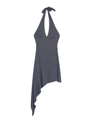 Obrázek produktu Bershka Šaty 'BLOBER-H' marine modrá / pastelová modrá