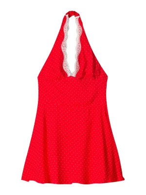 Obrázek produktu Bershka Šaty červená / bílá