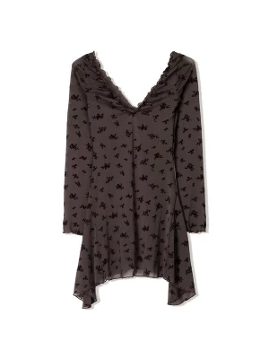 Obrázek produktu Bershka Šaty čokoládová / černá