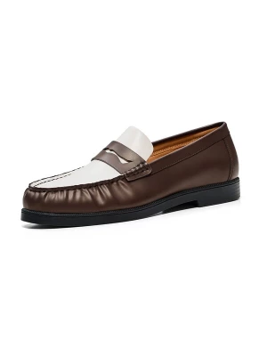 Obrázek produktu Bershka Slipper čokoládová / bílá