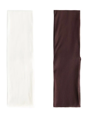 Obrázek produktu Bershka Šperky do vlasů hnědá / bílá