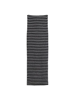 Obrázek produktu Bershka Sukně černá / bílá